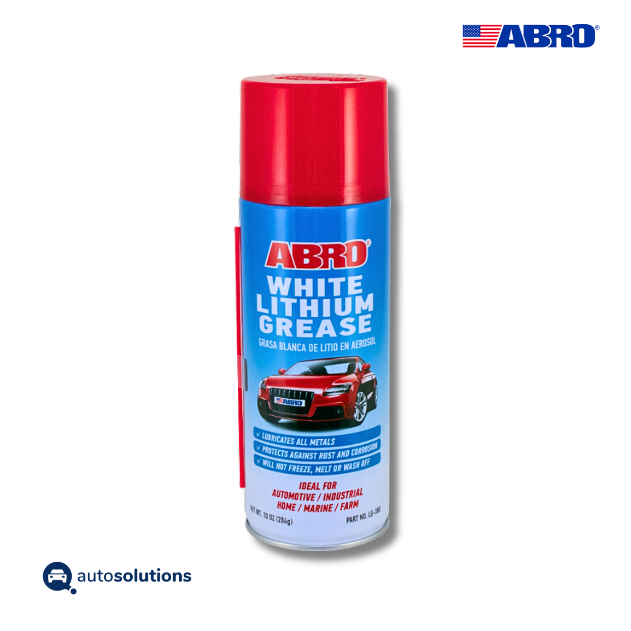 Grasa de Litio Blanca en Aerosol ABRO LG380 284g