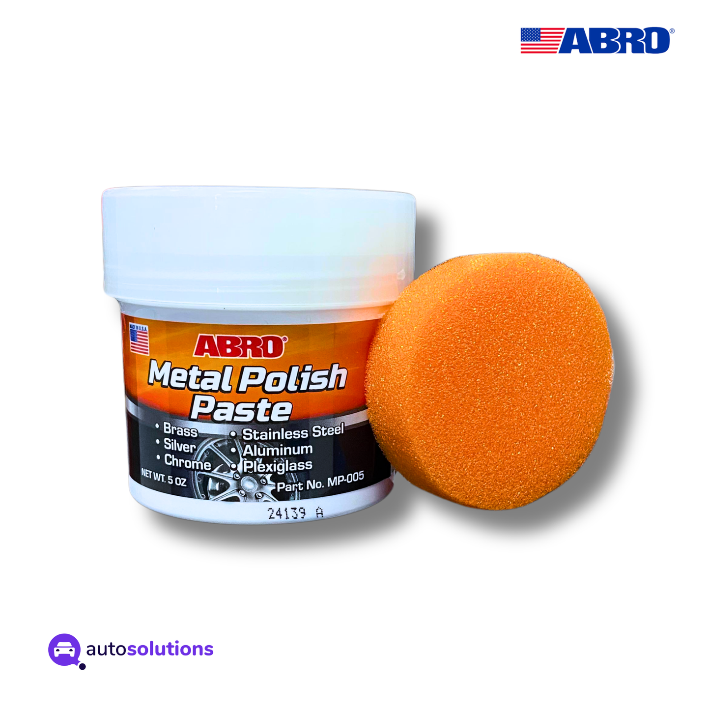 Polish para Metales ABRO MP005 148ml