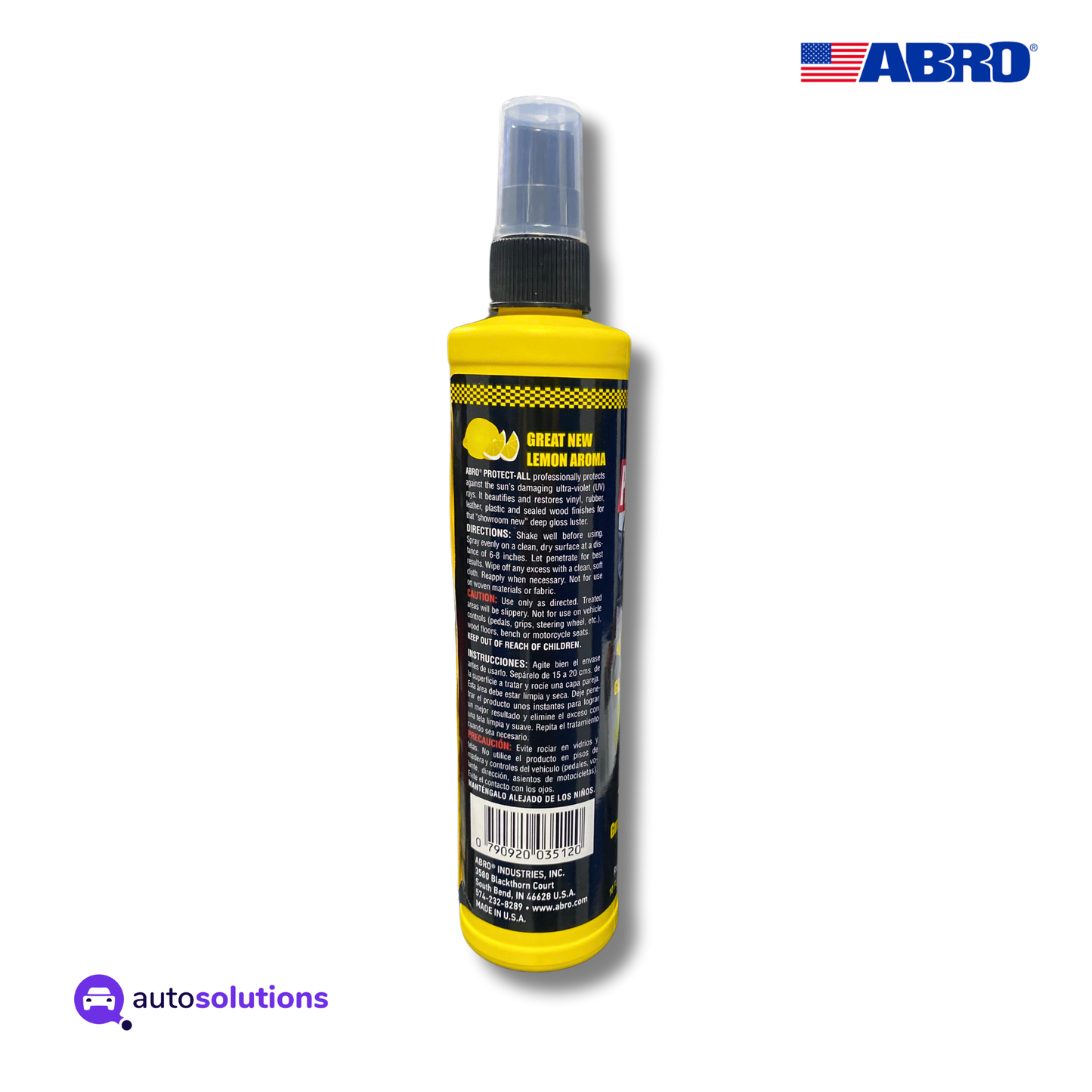 Protege Todo Limón ABRO PA512 296mL / 10oz
