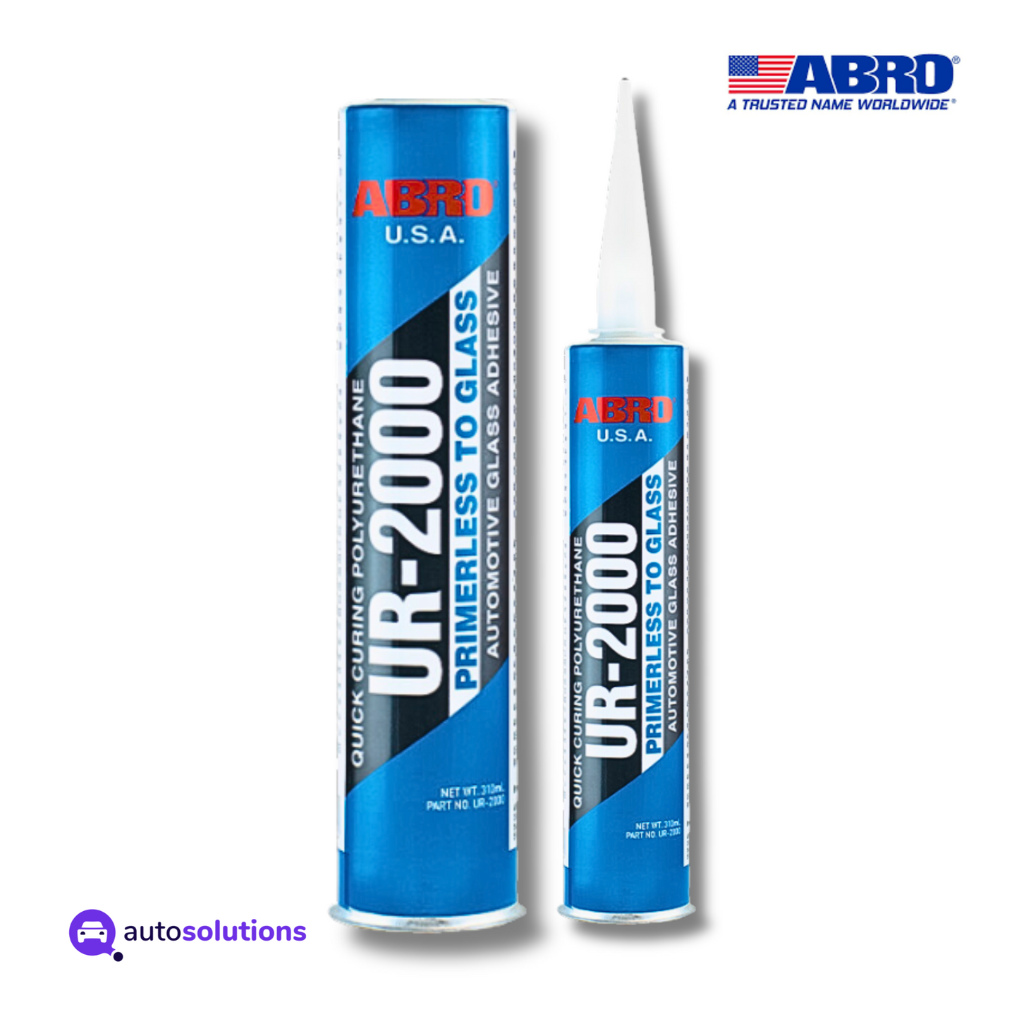Adhesivo para Instalar Parabrisas ABRO UR2000 300ml / 10.1oz