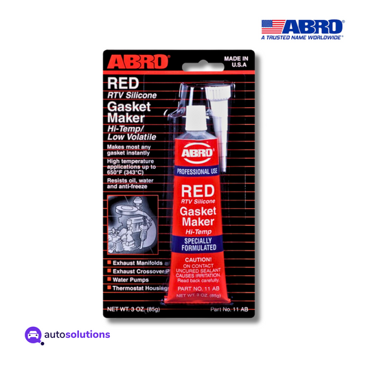 Silicón Rojo ABRO 85grs / 3oz