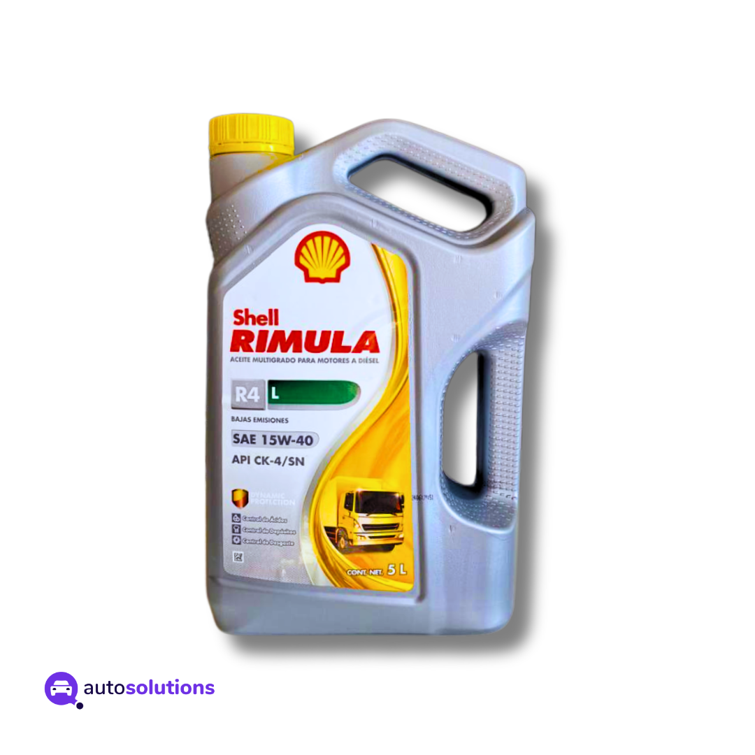 Aceite Motor Diesel Shell Rimula 15w40 5L