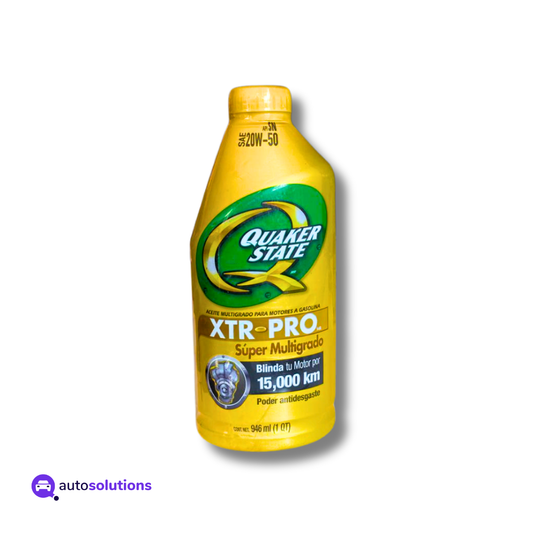 Aceite Quaker State XTR-PRO 20w50 946mL / 1QT