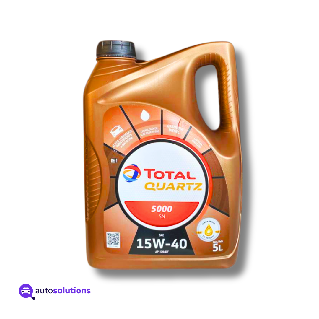 Aceite Motor Total Quartz 5000 Diesel 15w40 5L