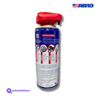 ABRO AB80 penetrante lubricante 400mL protección corrosión desplaza humedad aplicación precisa industrial