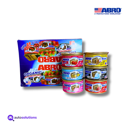 Ambientador Organico Surtido ABRO 12pzs 42g / 1,5oz