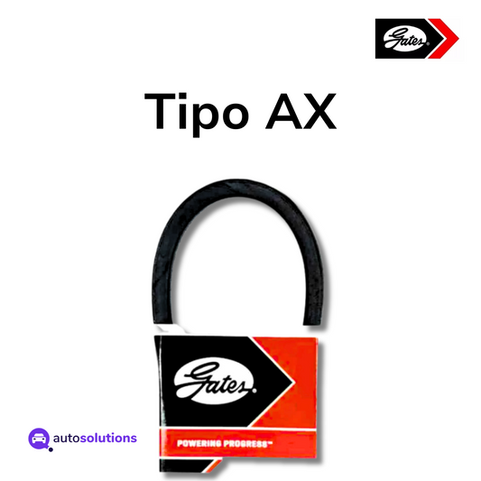 Banda AX58 Tri Power GATES alta velocidad transmisión potencia 50% superior resistencia desgaste

