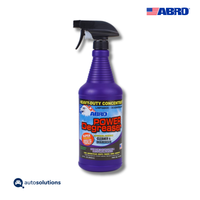 Desengrasante industrial ABRO PD320 Heavy Duty Power de 946 ml en botella atomizadora para limpieza de motores.