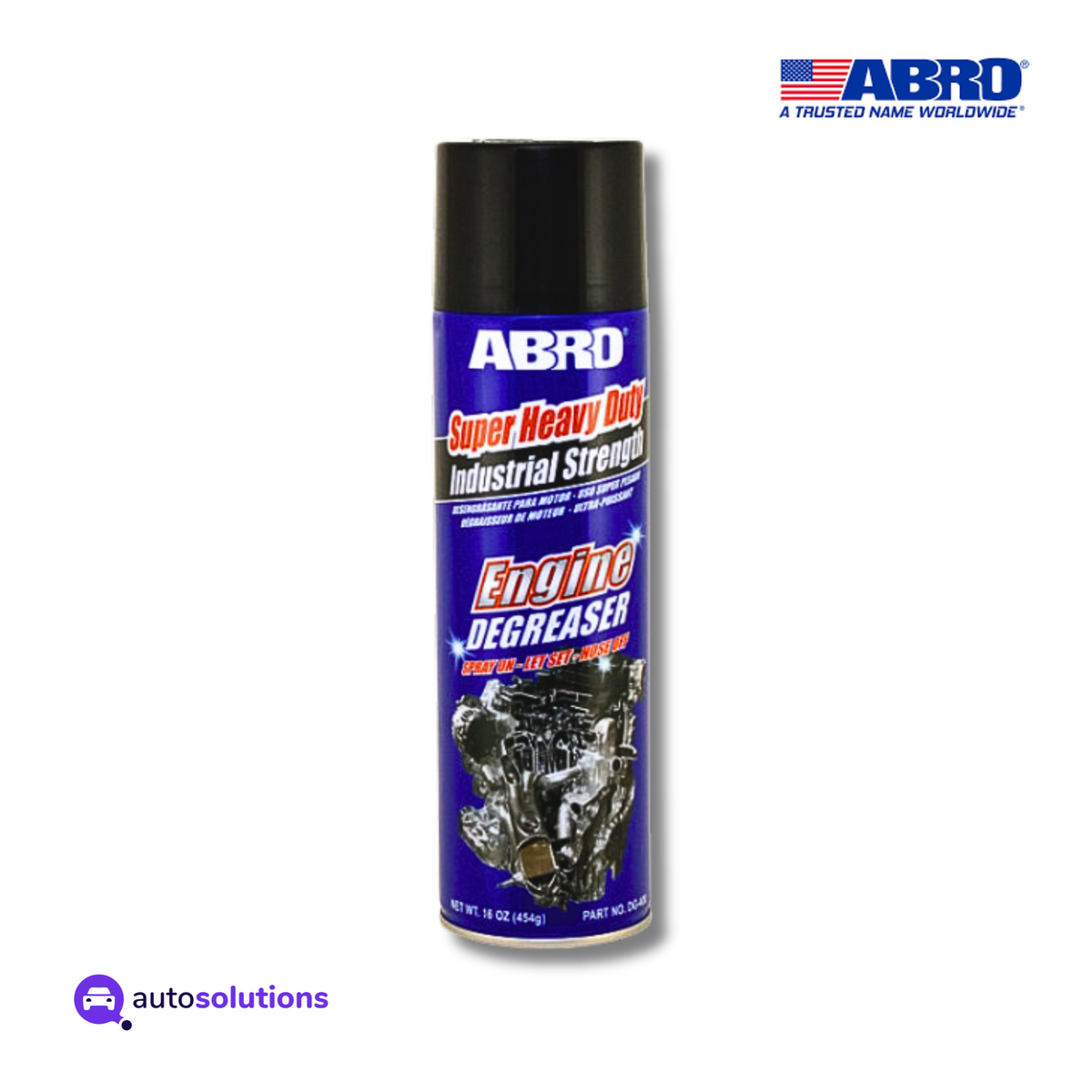 Rahil Abro Desengrasante para Motores ABRO DG400 454g – AUTOSOLUTIONS