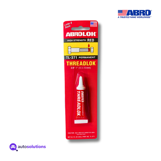 Fijador Tornillos Permanente ABRO TL371 6mL evita aflojamiento oxidación resistente vibraciones temperatura
