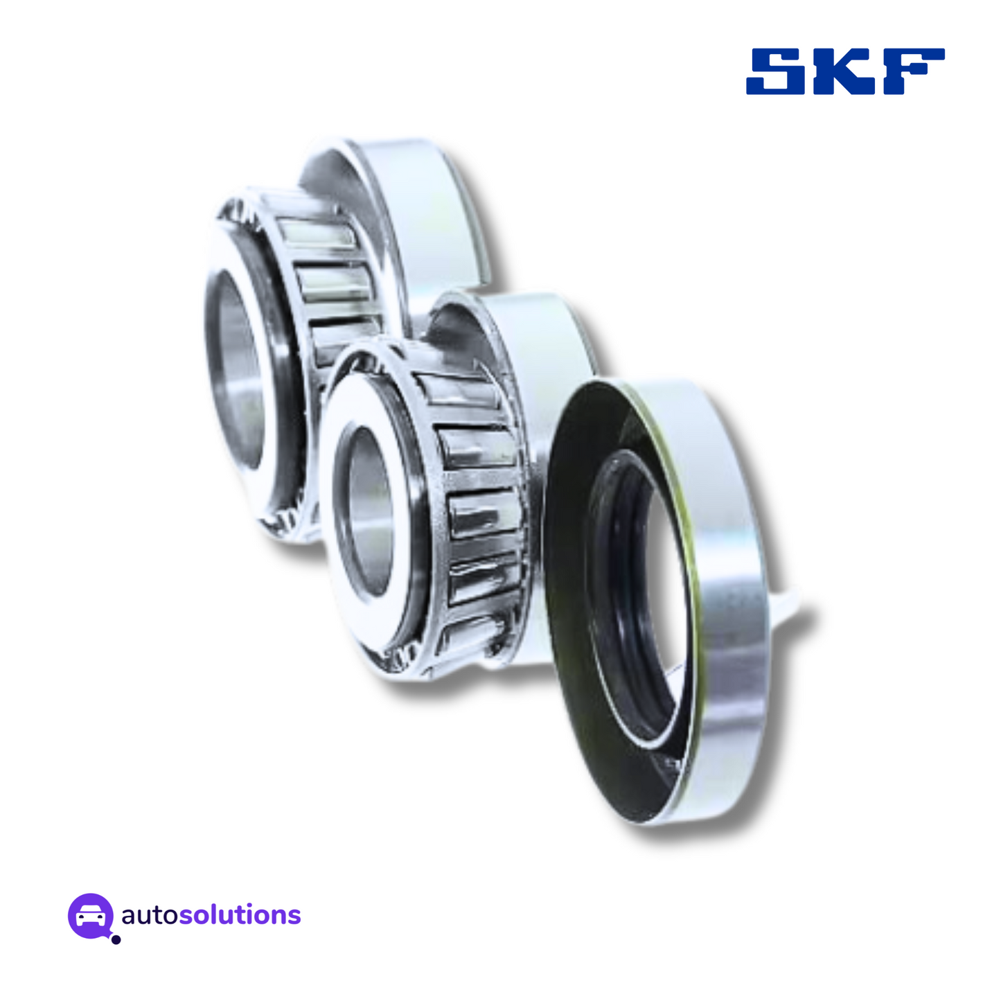 Kit Rodamientos Conicos SKF VKBA 3796 Trasero Spark Matiz 