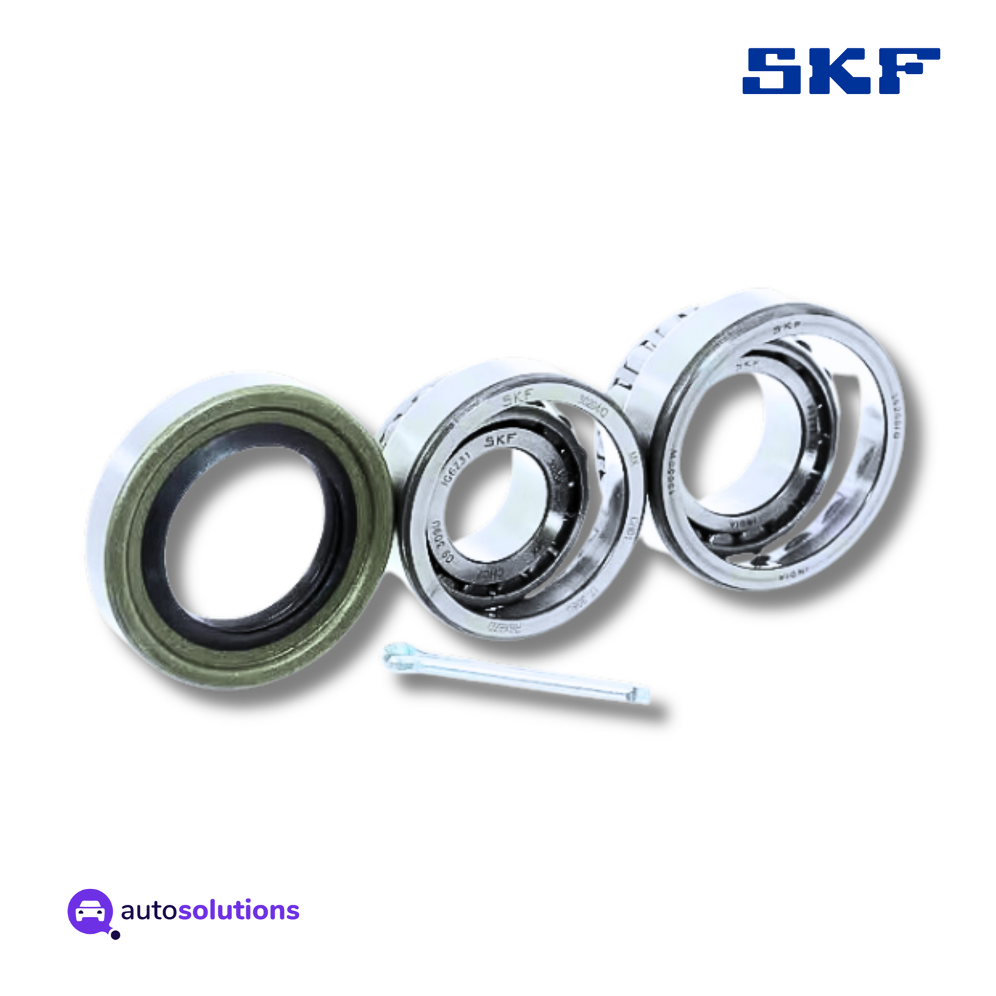 Kit Rodamientos Conicos SKF VKBA 3796 Trasero Spark Matiz 0.8L / 1L 11-15