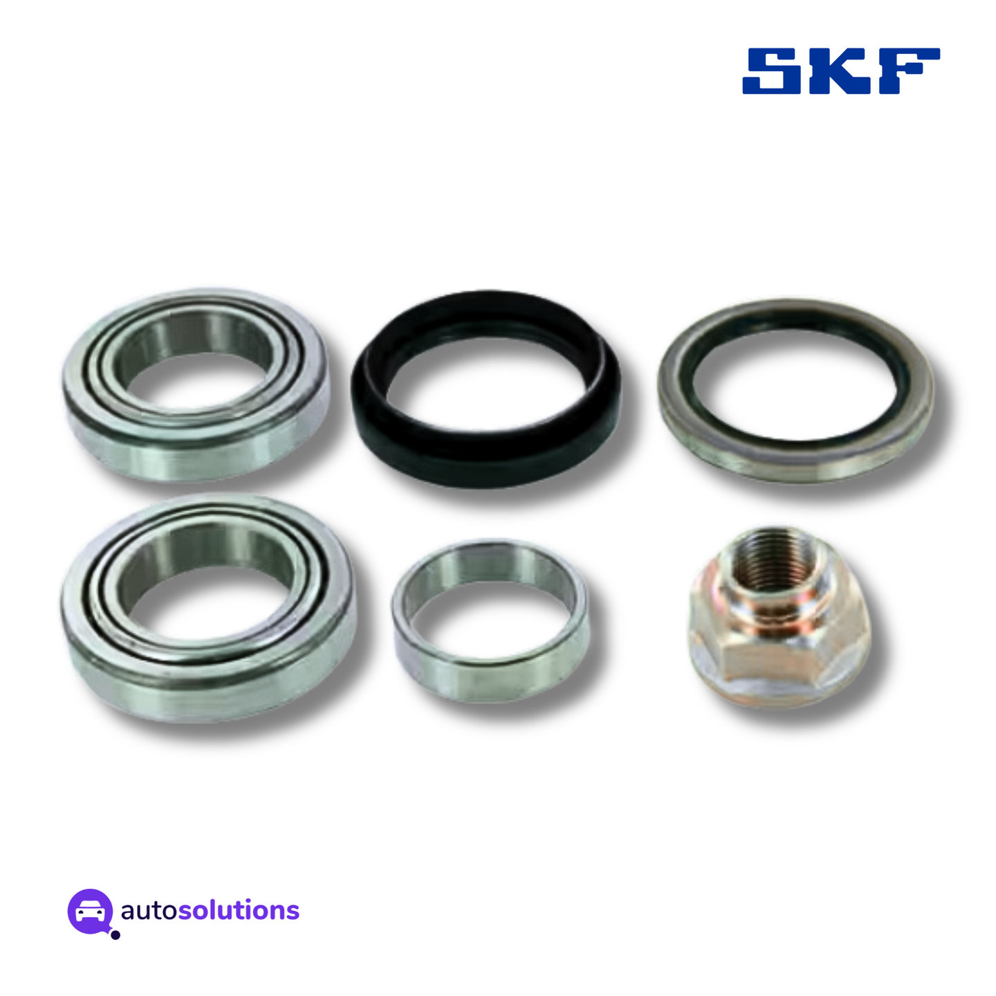 Kit Rodamientos Conicos SKF VKBA3901 Delantero Matiz 1.0L 11-15
