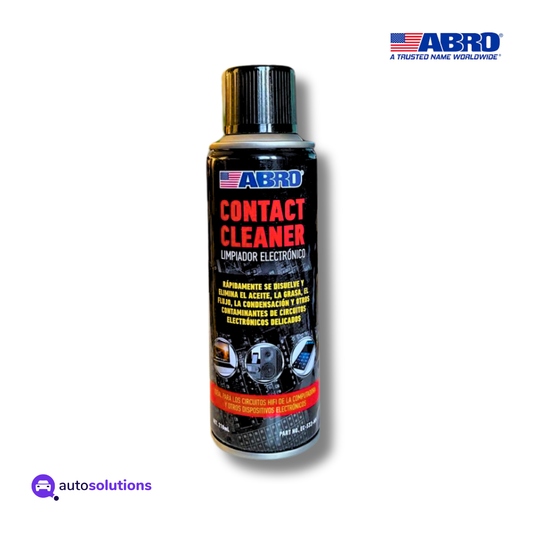 Limpiador Contactos Electrónicos ABRO EC533 163g aerosol elimina corrosión suciedad secado rápido