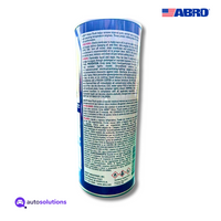 Motor Flush ABRO 443ml acción rápida protege motor alarga vida útil aceite sintético alto kilometraje

