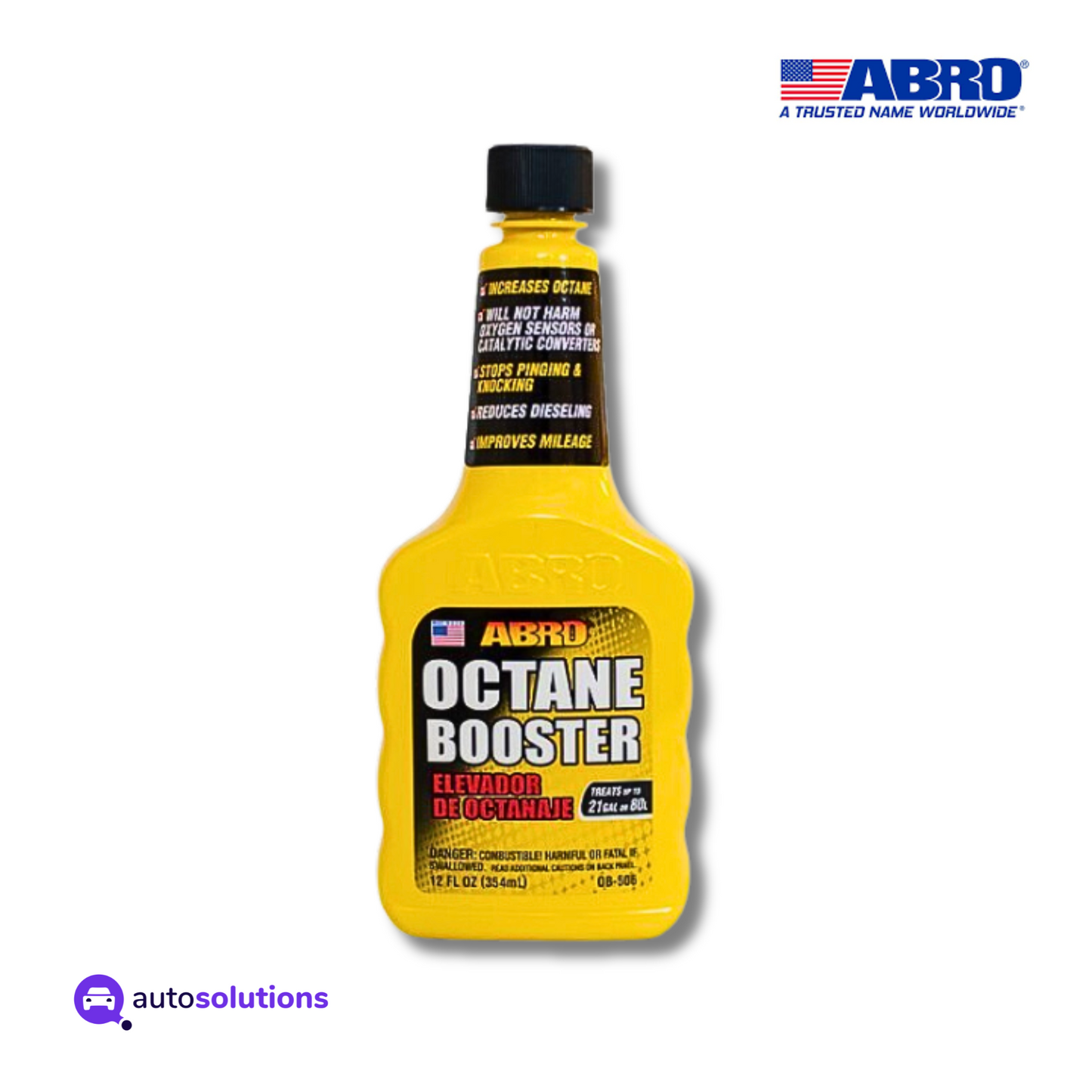 Elevador de Octanaje ABRO 354ml / 12oz