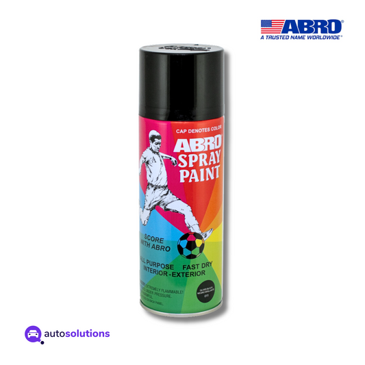 Pintura en Aerosol Negro Brillante ABRO O11 400ml