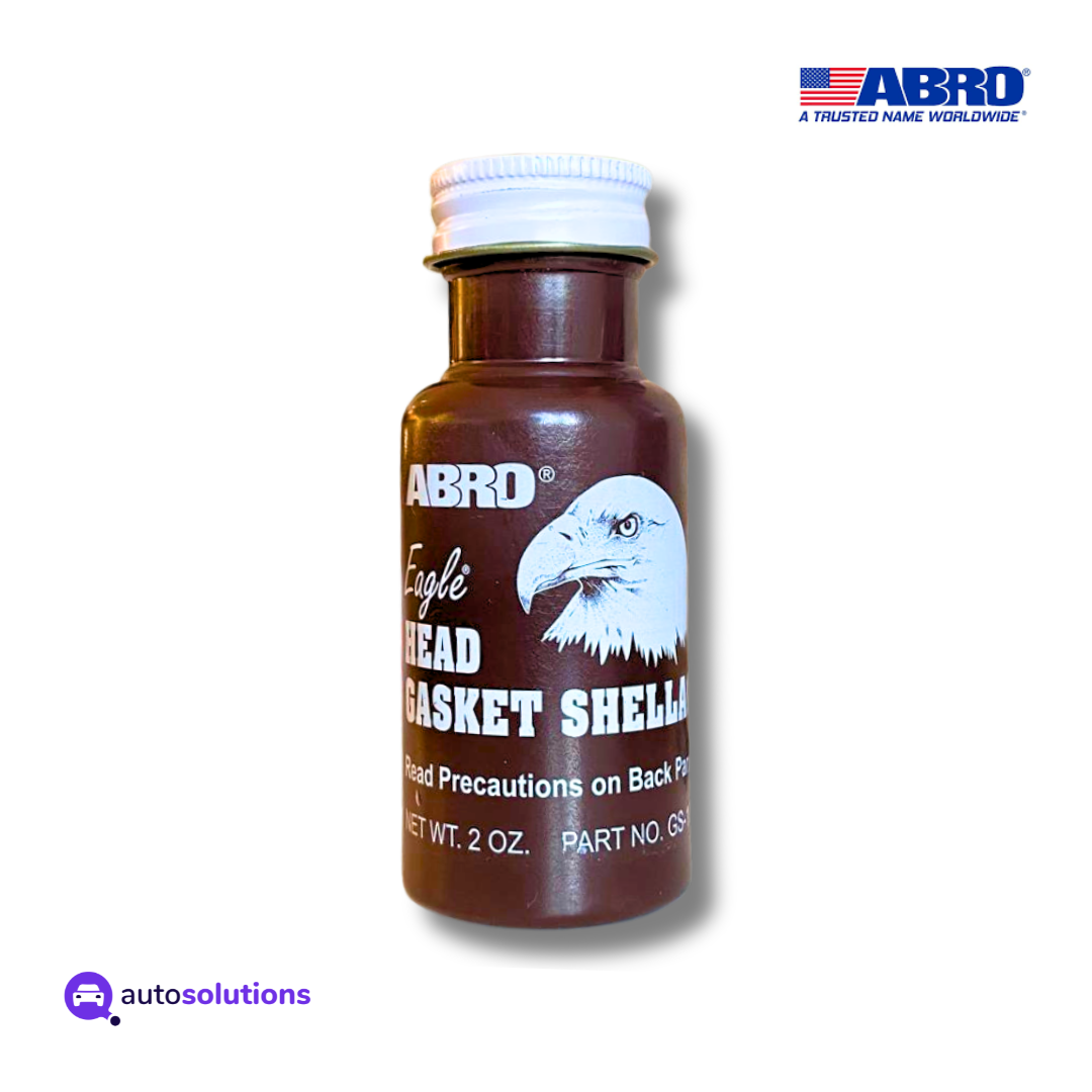 Shellac Juntas ABRO GS10A 59mL sellador secado rápido culata motor tapas válvulas fraguado firme profesional