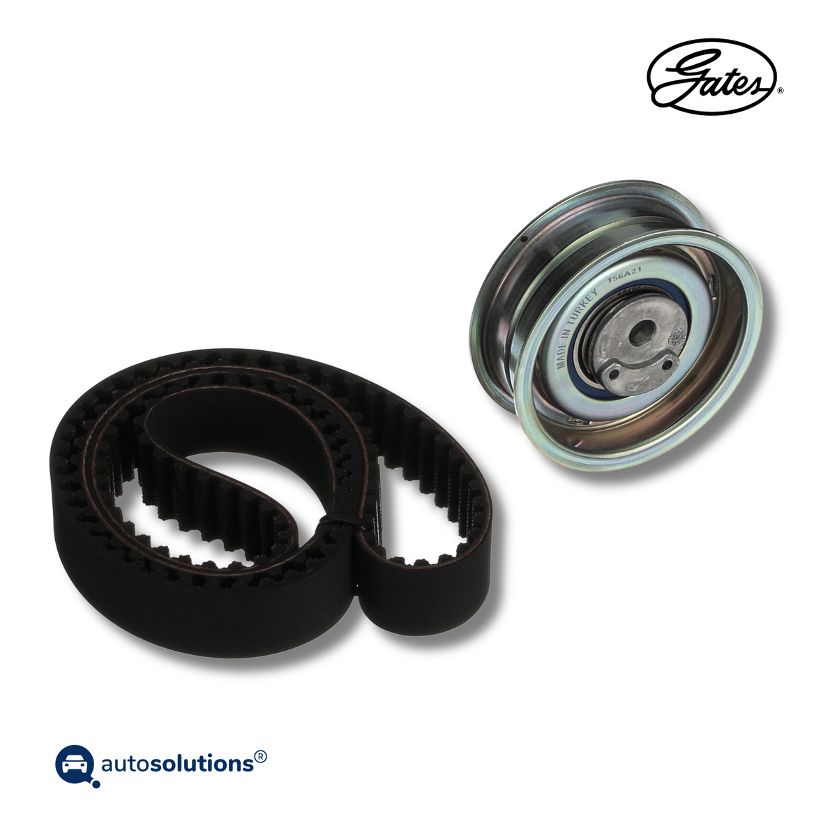 Kit de distribución GATES TCK296 Seat Ibiza 2L, VW Jetta Clásico 2L.