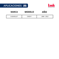 Balero Doble TMK 34X66X37 s/abs RD28 Delantero Chevy