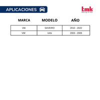 Balero Doble TMK 39X72X37 c/abs RD95A Delantero Figo, Ikon, Mazda 2, Gol.