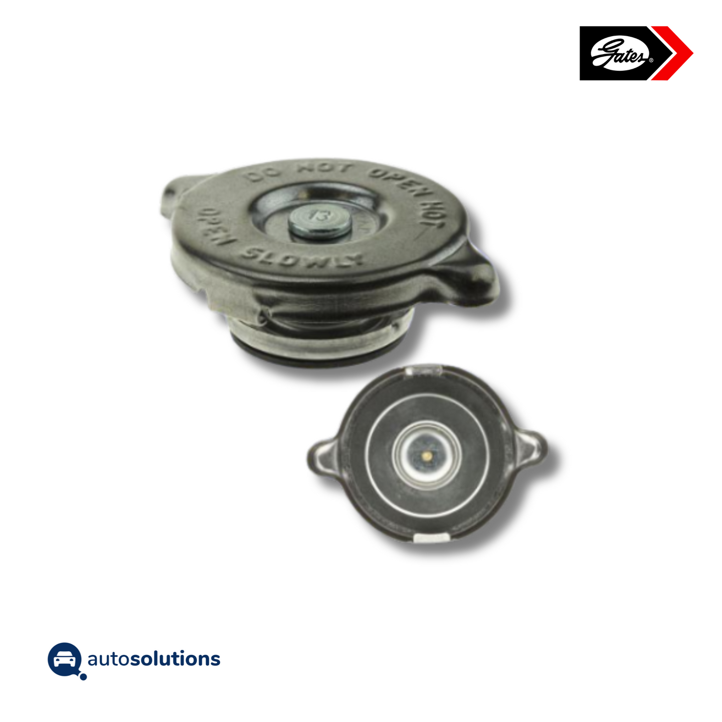 Tapón Radiador GATES 31527 sellado hermético alta presión sistema enfriamiento motor calidad OEM