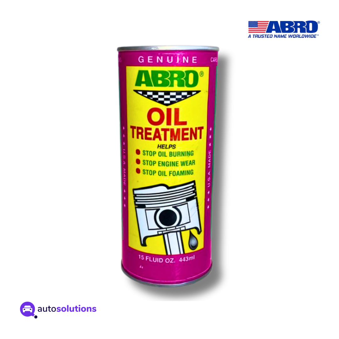 Tratamiento Aceite Motor ABRO AB500 443mL reduce fricción prolonga vida útil protección superior

