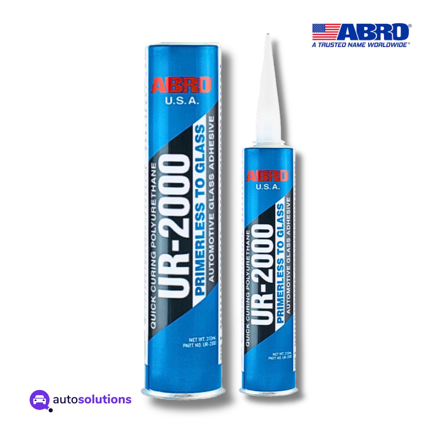 Adhesivo para Instalar Limpiaparabrisas ABRO UR2000 300ml / 10.1oz