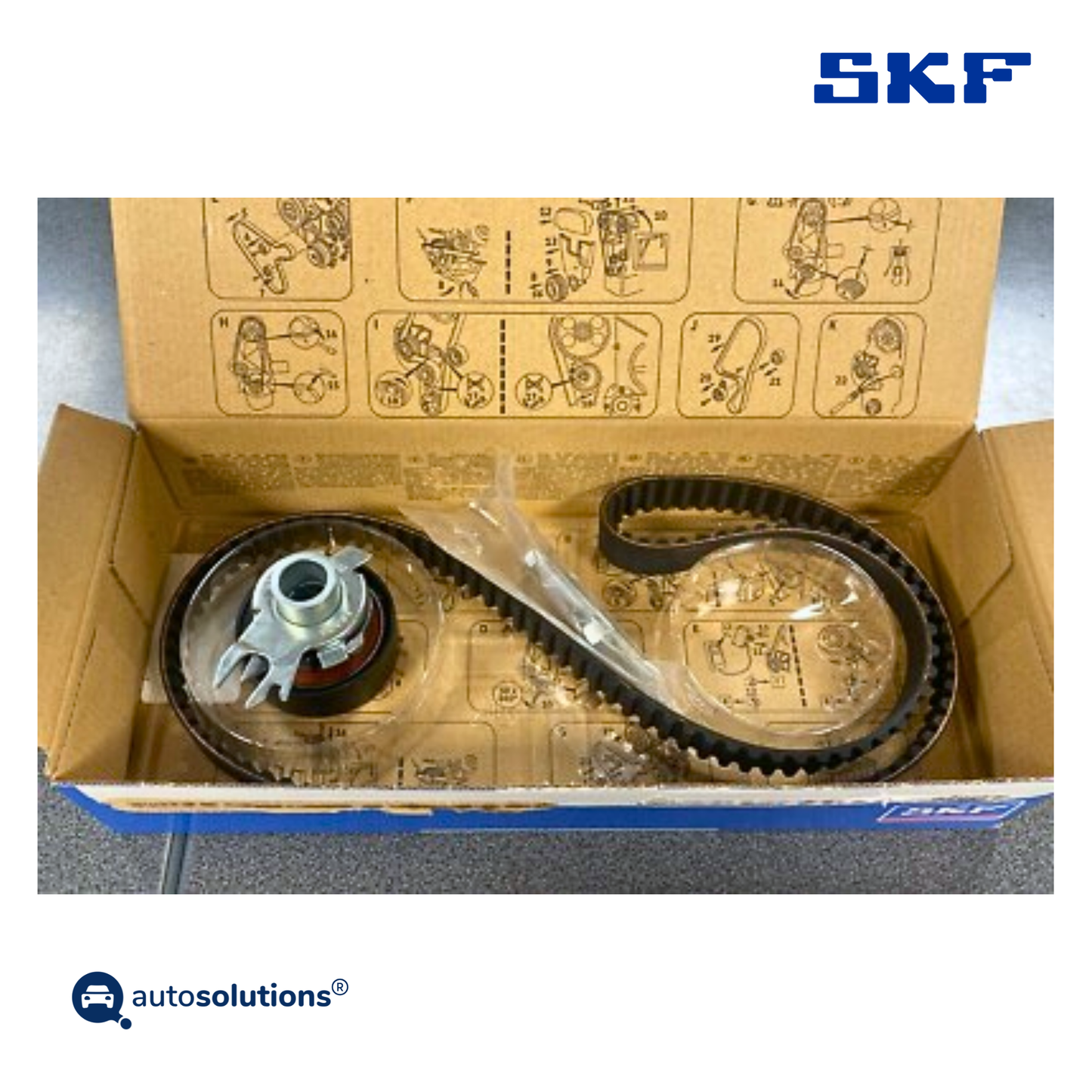 Kit de Distribucion SKF VKMA01106A Gol, Polo, Cordoba 1.6L
