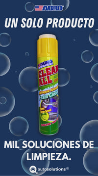 Limpia Todo En Espuma Limon ABRO FC650 650mL